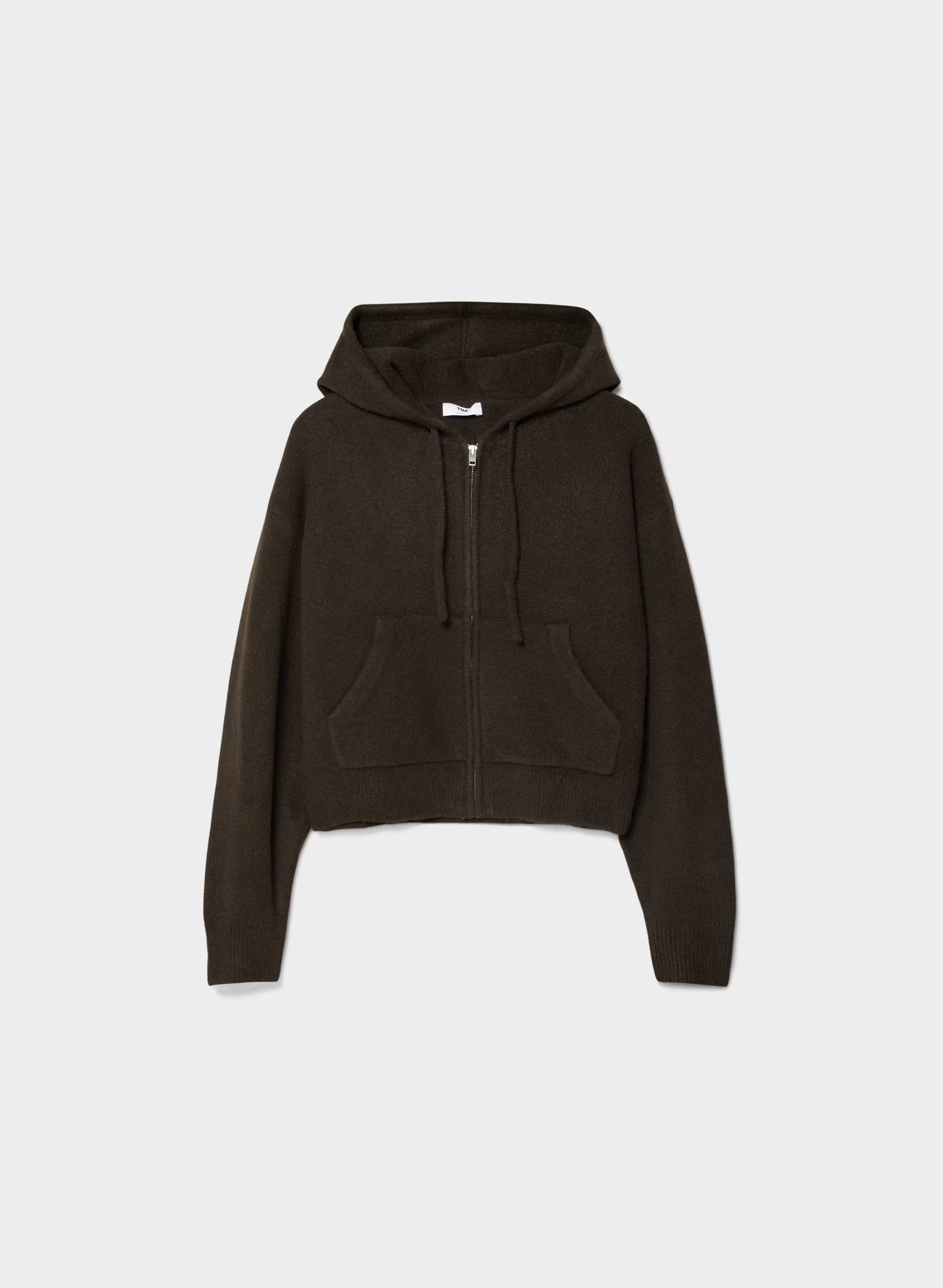 Peyton Zip Hoodie - CACAO NIB BROWN