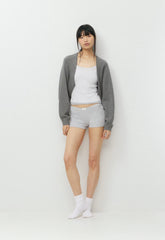 Gramercy Shrug - HEATHER DARK GREY