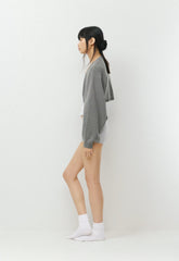 Gramercy Shrug - HEATHER DARK GREY