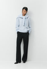Essential Cashmere Relic Sweater - HEATHER CHARCOAL