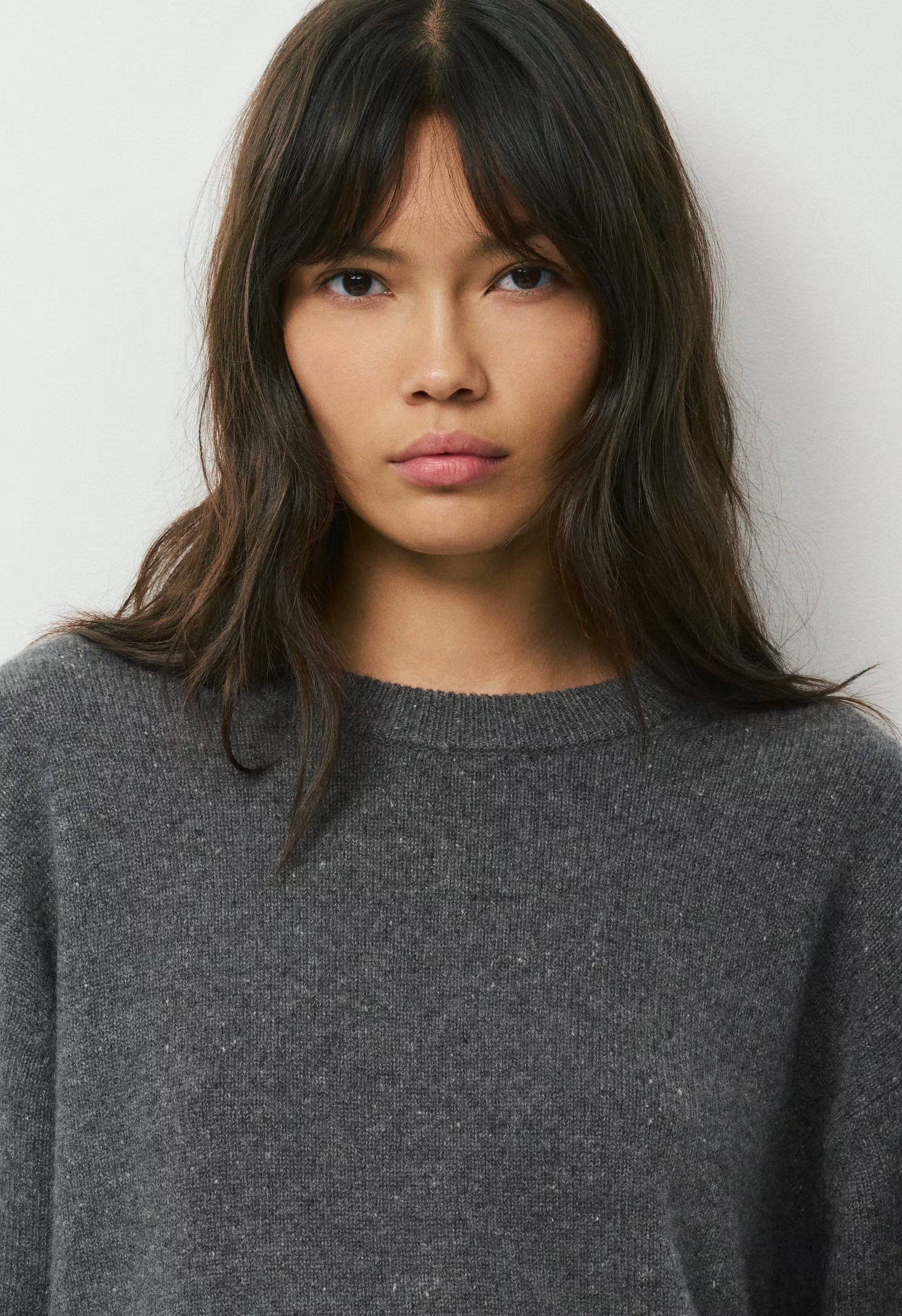 Essential Cashmere Relic Sweater - SPECKLED CHARCOAL