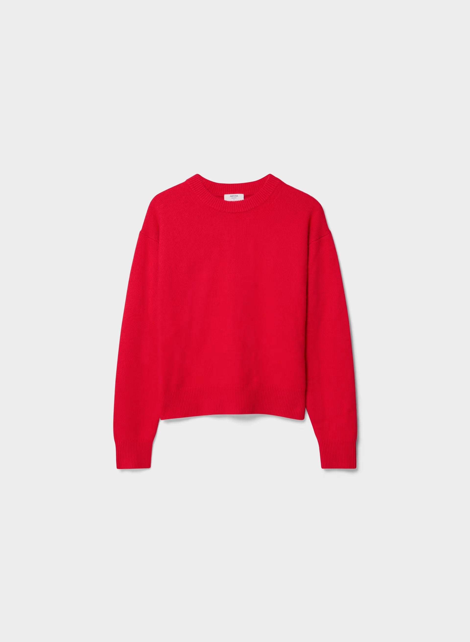 Essential Cashmere Relic Sweater - FLASHING RED