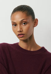 Essential Cashmere Relic Sweater - GALA PLUM