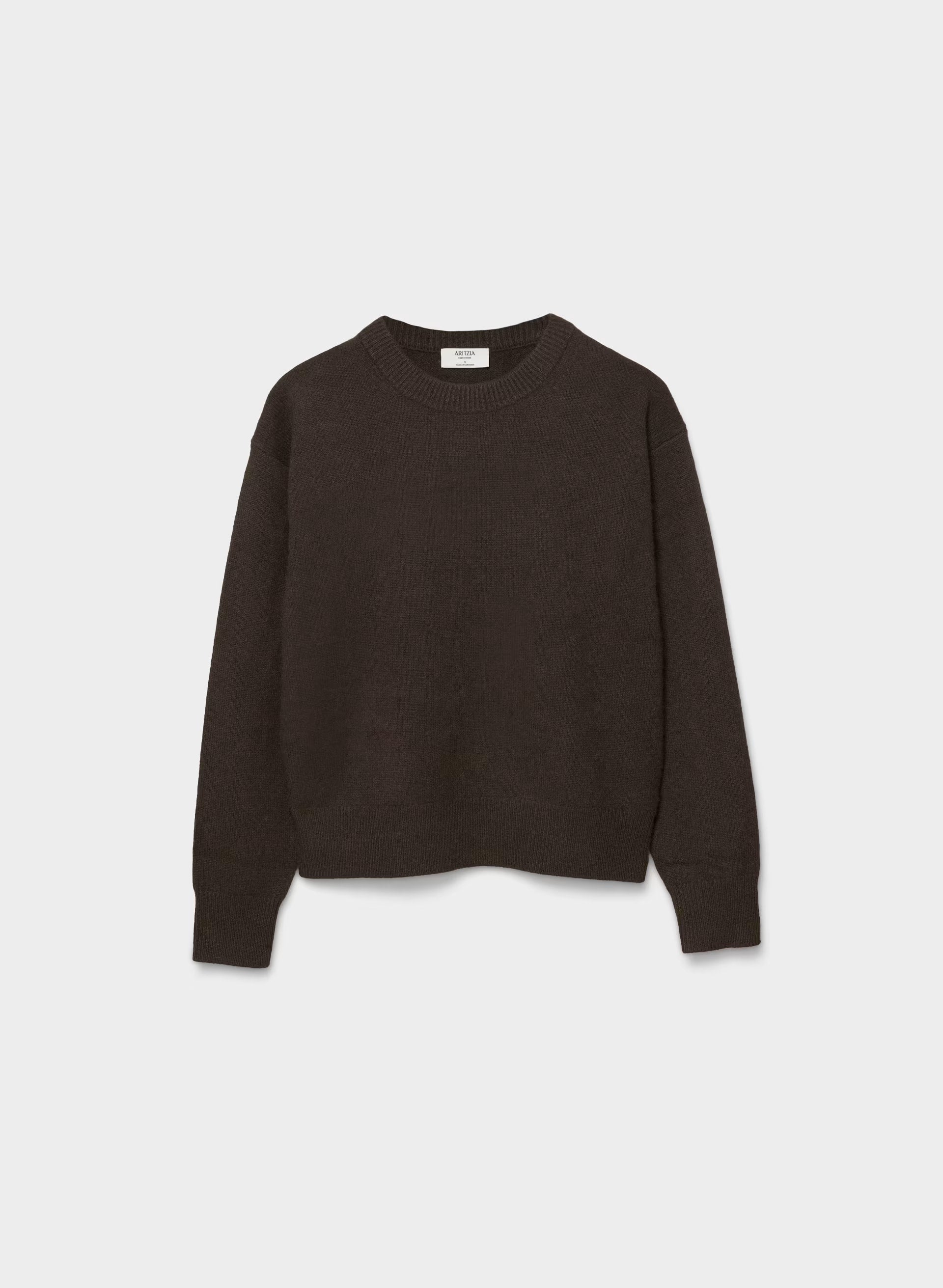 Essential Cashmere Relic Sweater - CACAO NIB BROWN