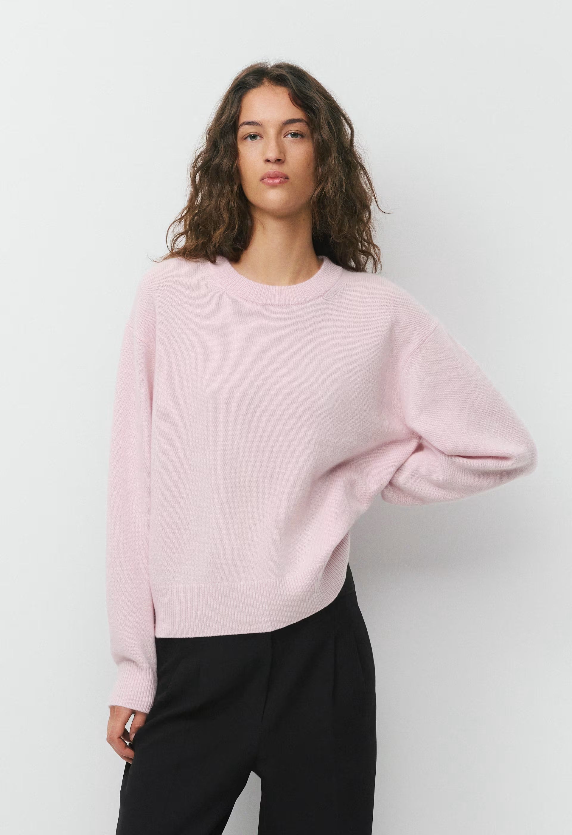 Essential Cashmere Relic Sweater - MAGNOLIA
