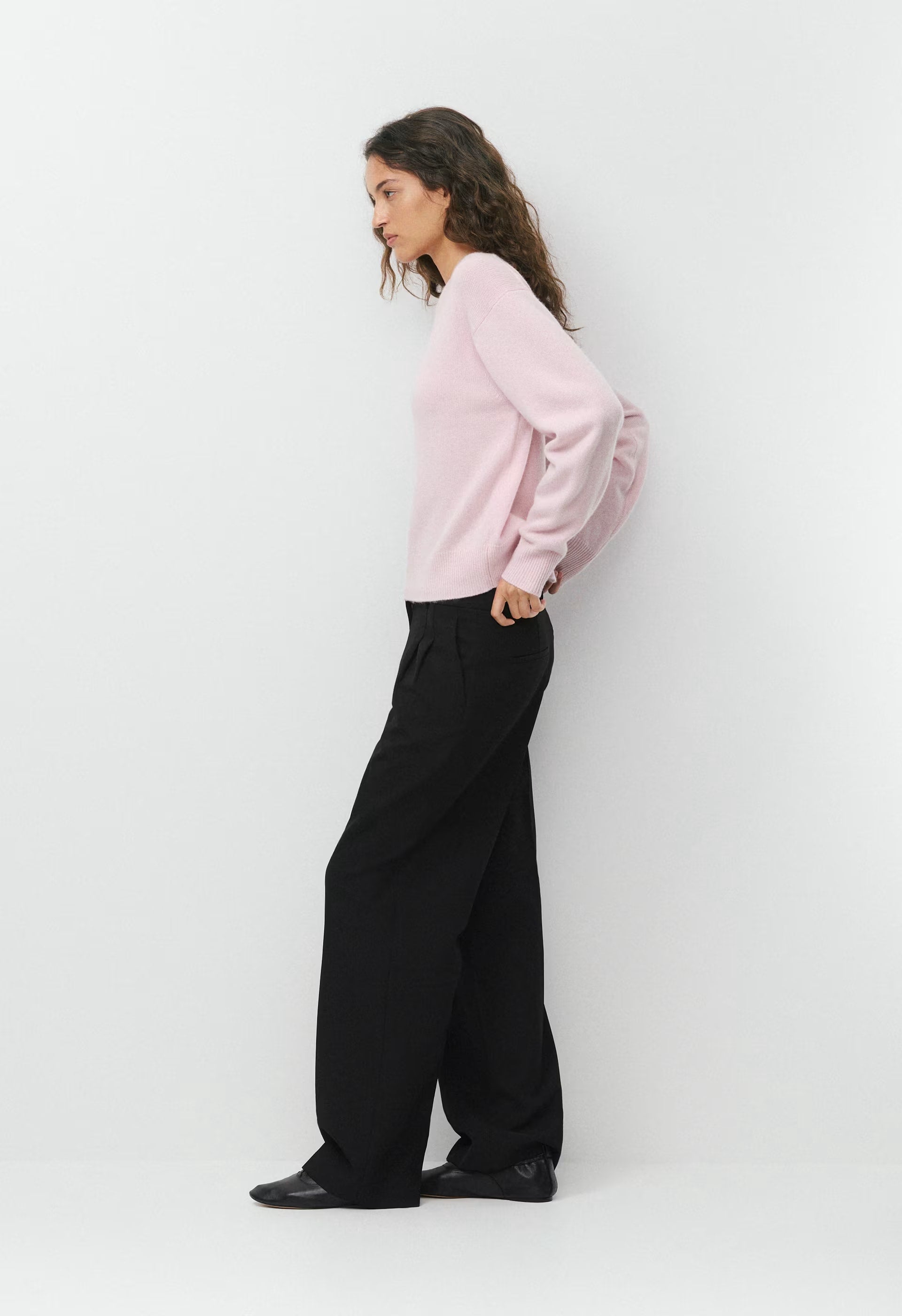 Essential Cashmere Relic Sweater - MAGNOLIA
