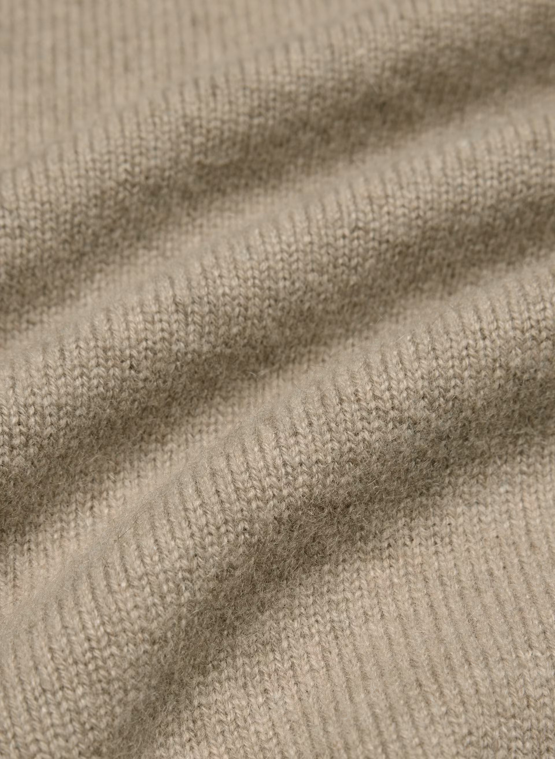 Essential Cashmere Nuance Sweater - HEATHER NOMAD TAUPE