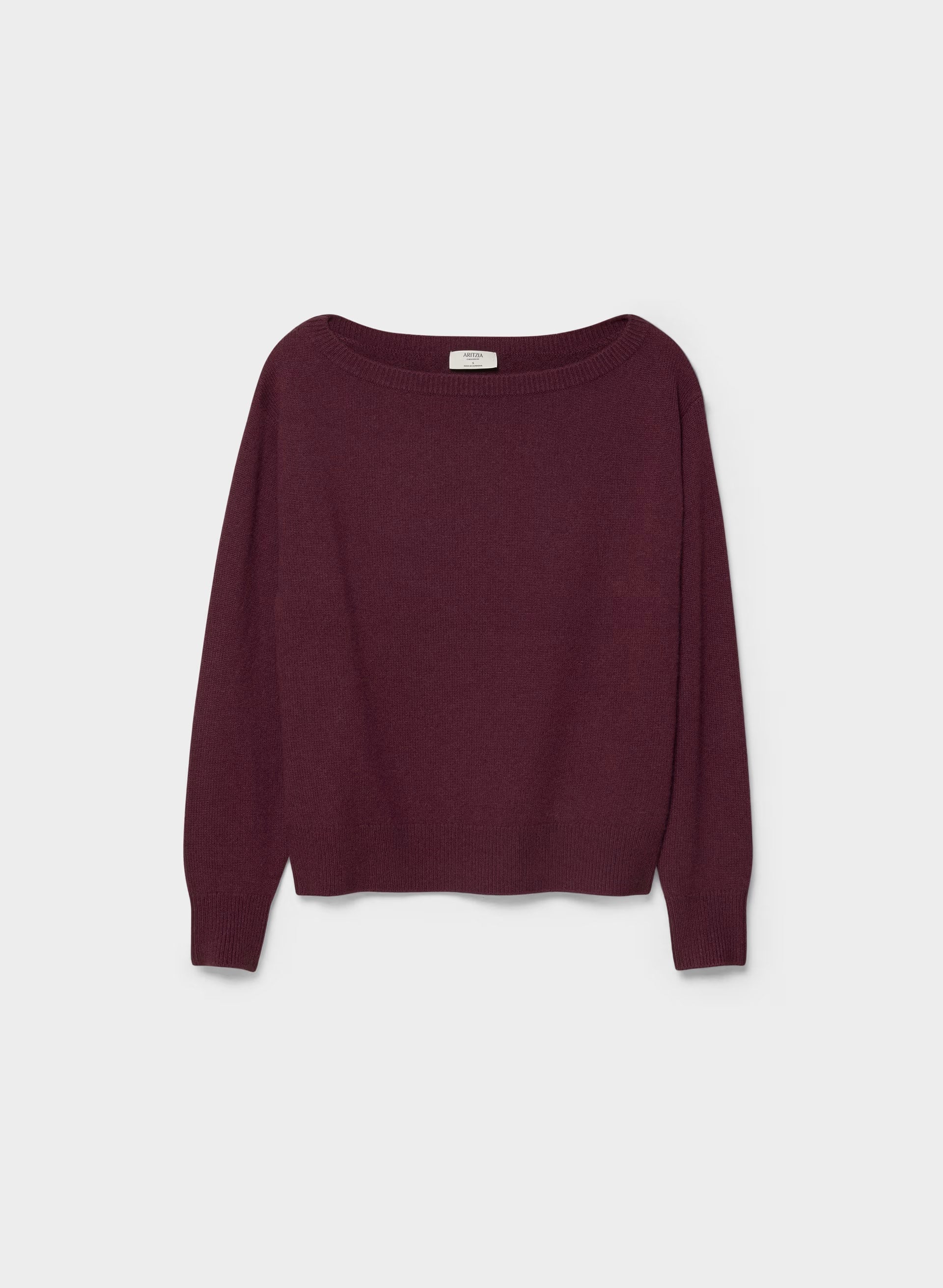 Essential Cashmere Nuance Sweater - GALA PLUM