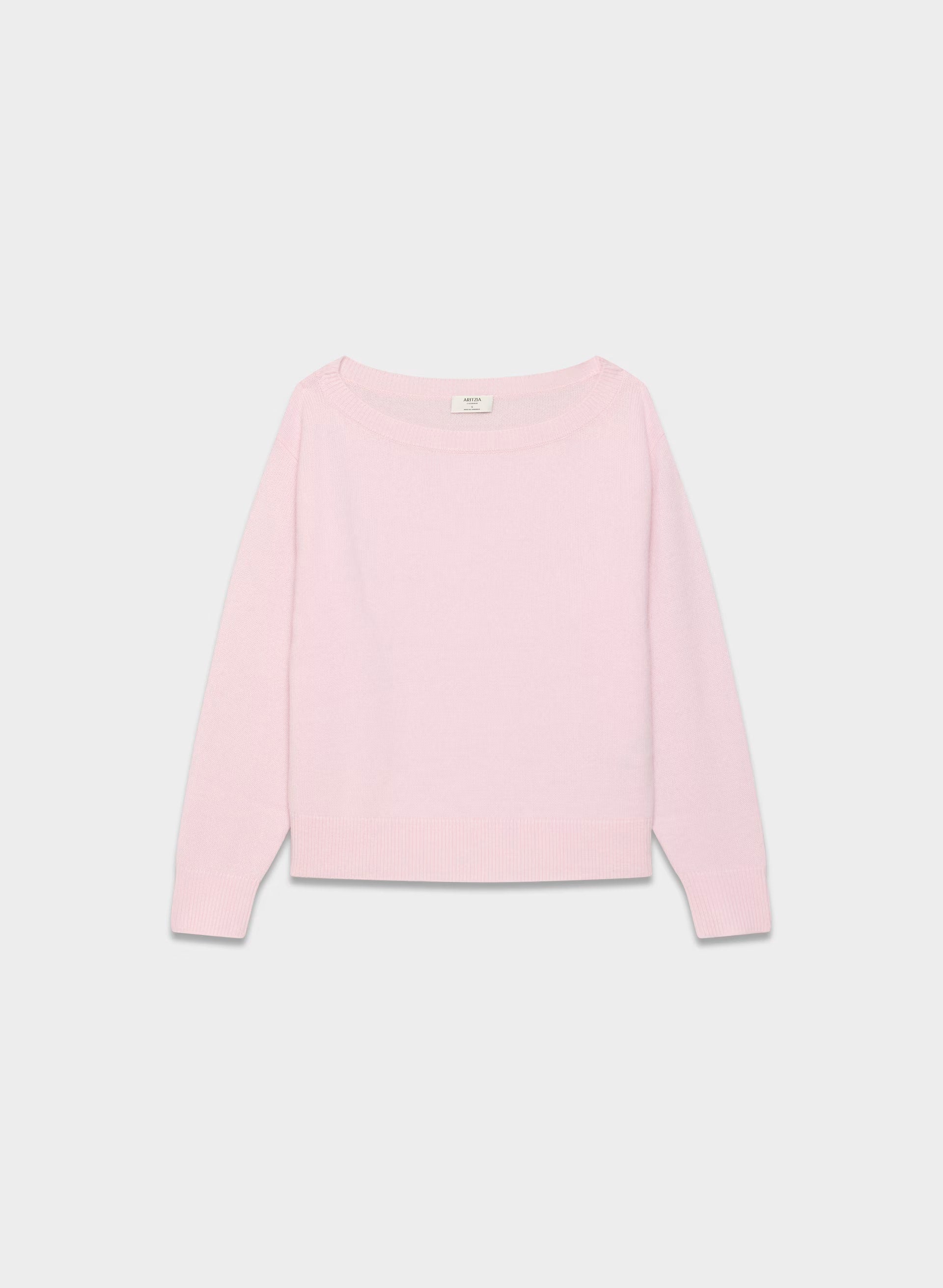 Essential Cashmere Nuance Sweater - MAGNOLIA