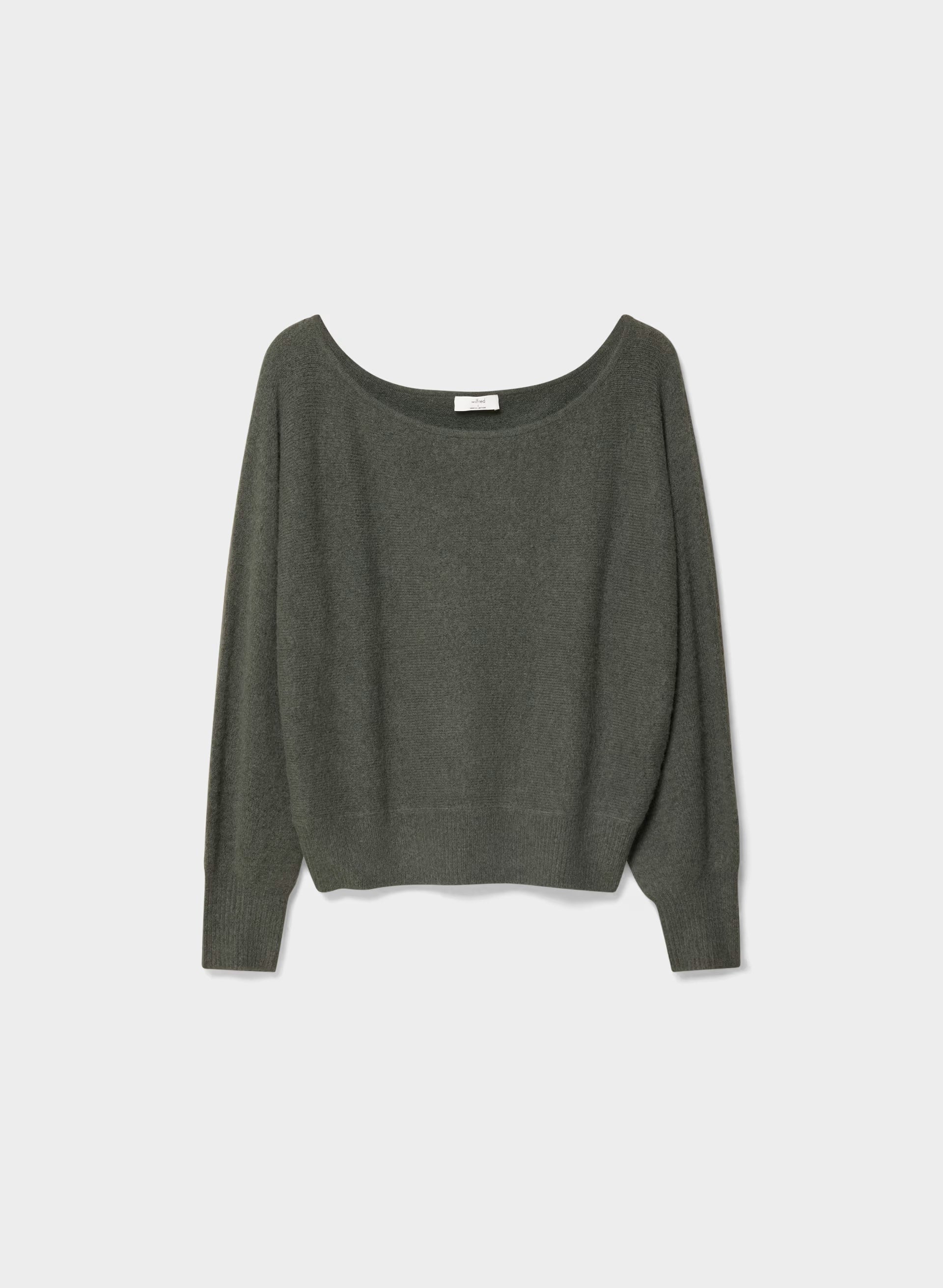 SoftSpoke™ Rhoda Sweater - FLINT GREEN