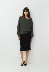 SoftSpoke™ Rhoda Sweater - FLINT GREEN