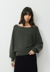 SoftSpoke™ Rhoda Sweater - FLINT GREEN