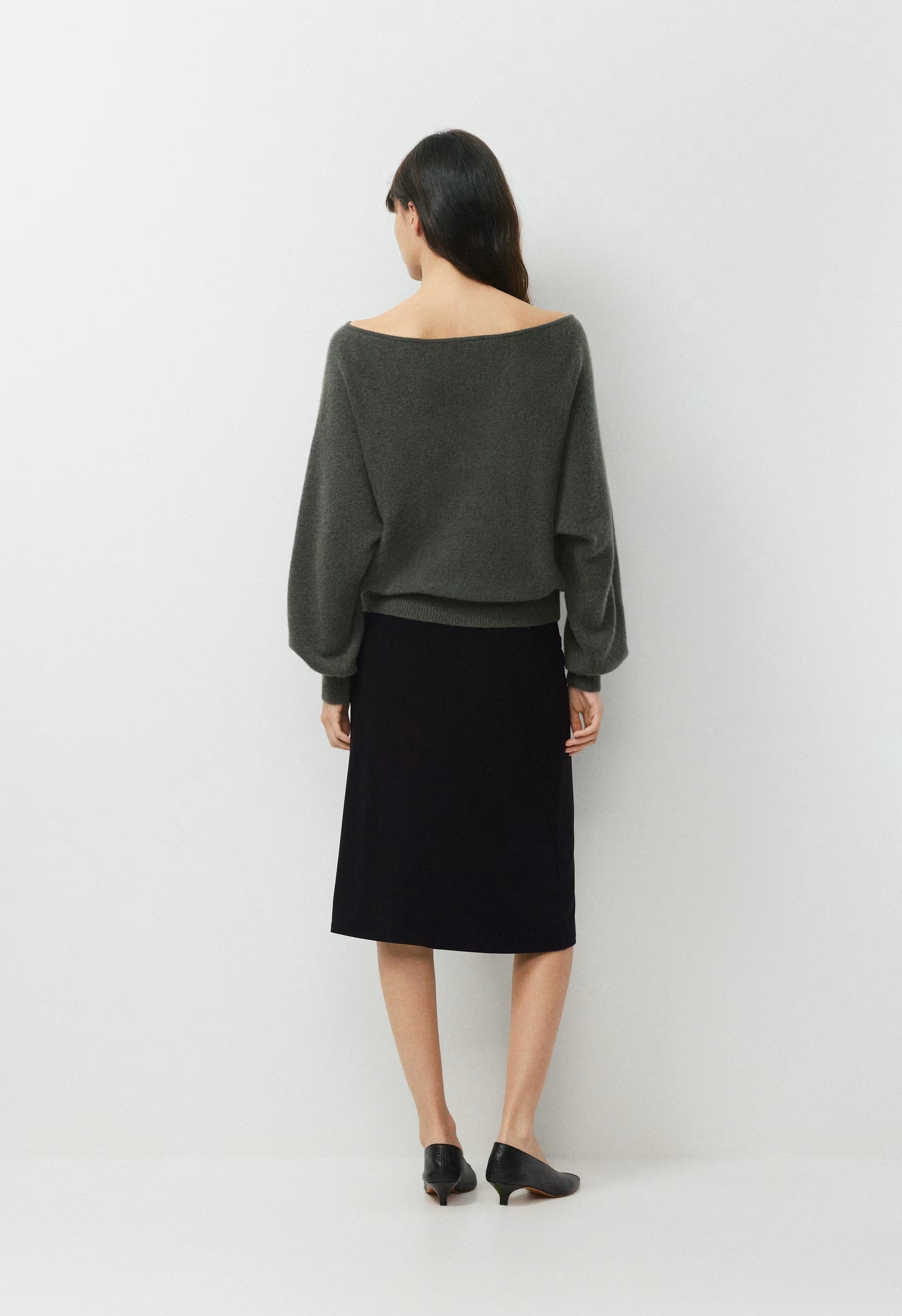 SoftSpoke™ Rhoda Sweater - FLINT GREEN