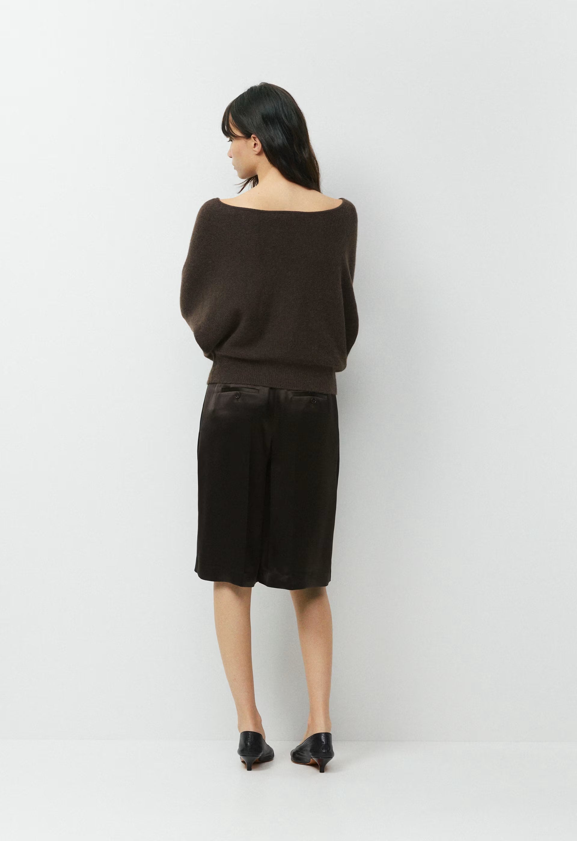 SoftSpoke™ Rhoda Sweater - CACAO NIB BROWN