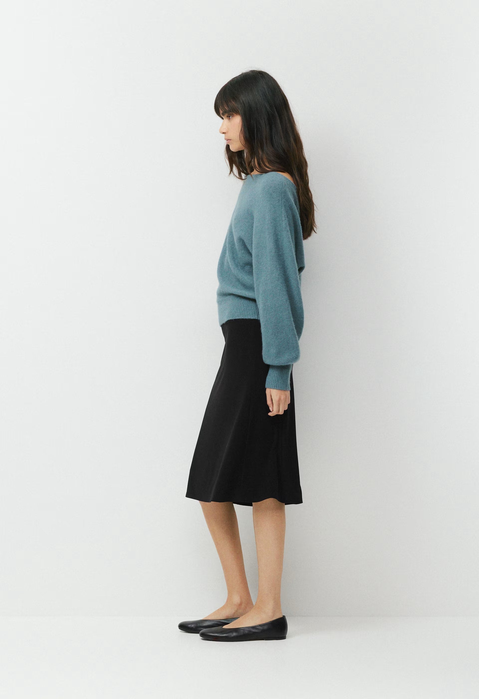 SoftSpoke™ Rhoda Sweater - BLUE MIRAGE