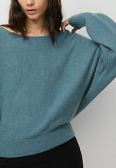 SoftSpoke™ Rhoda Sweater - BLUE MIRAGE