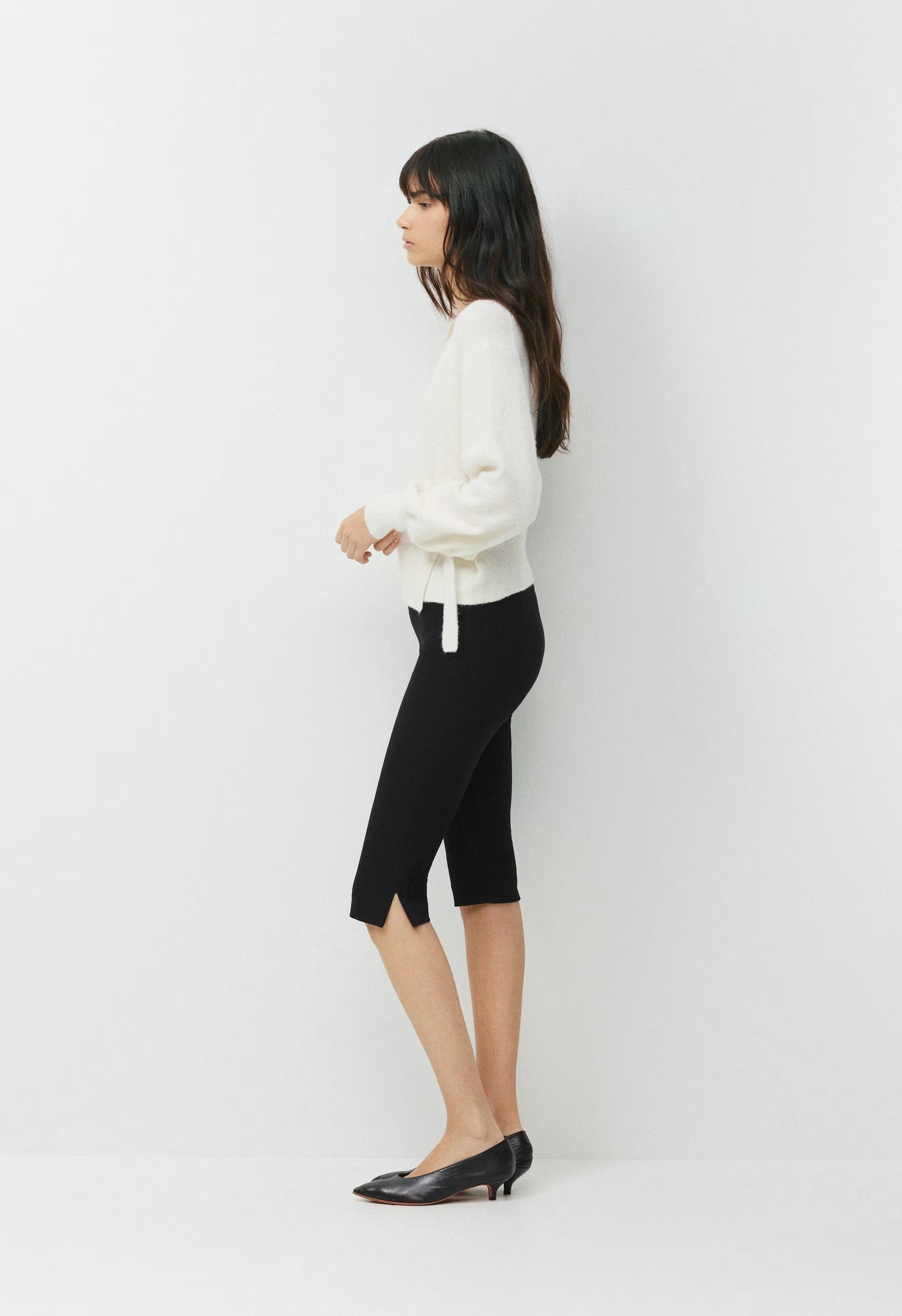 SoftSpoke™ Cassidy Wrap Sweater - LIGHT BIRCH