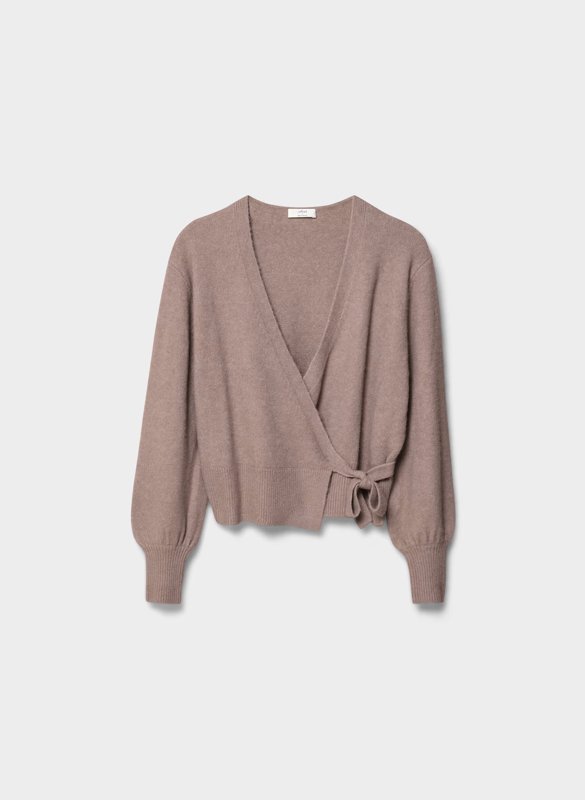 SoftSpoke™ Cassidy Wrap Sweater - DUSTY MAUVE