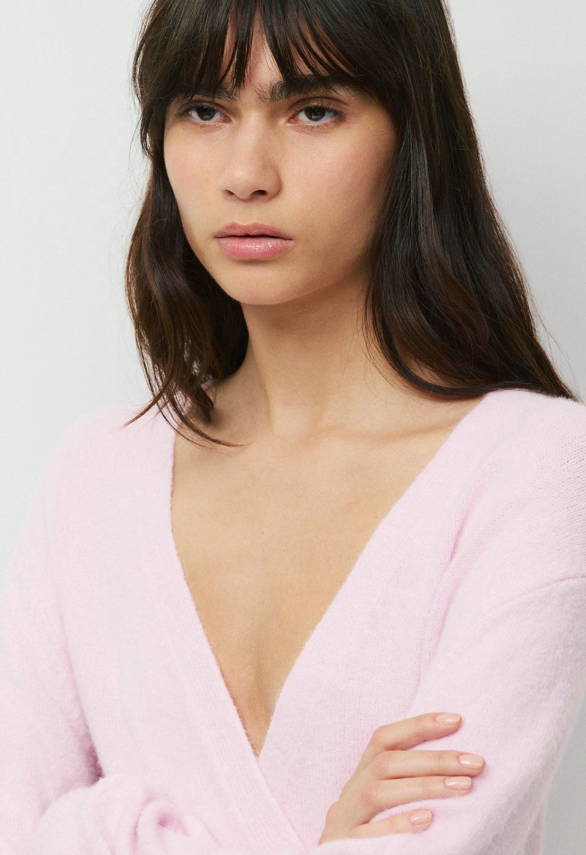 SoftSpoke™ Cassidy Wrap Sweater - SUGARPLUM LILAC