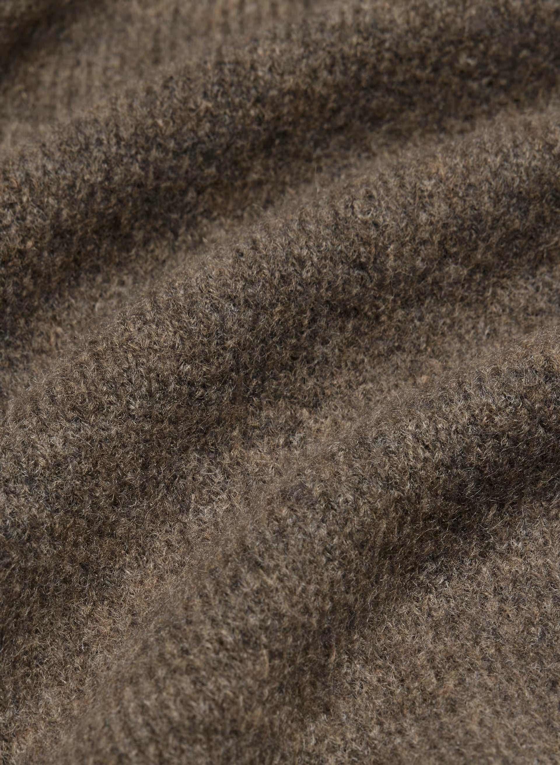SoftSpoke™ Cassidy Wrap Sweater - HEATHER DARK CHOCOLATE