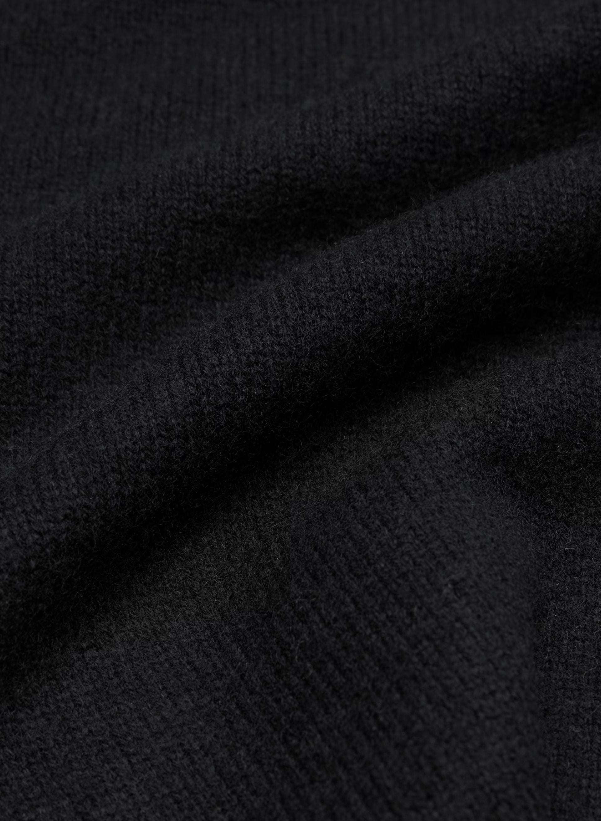 Essential Wool Cashmere London Cardigan - BLACK
