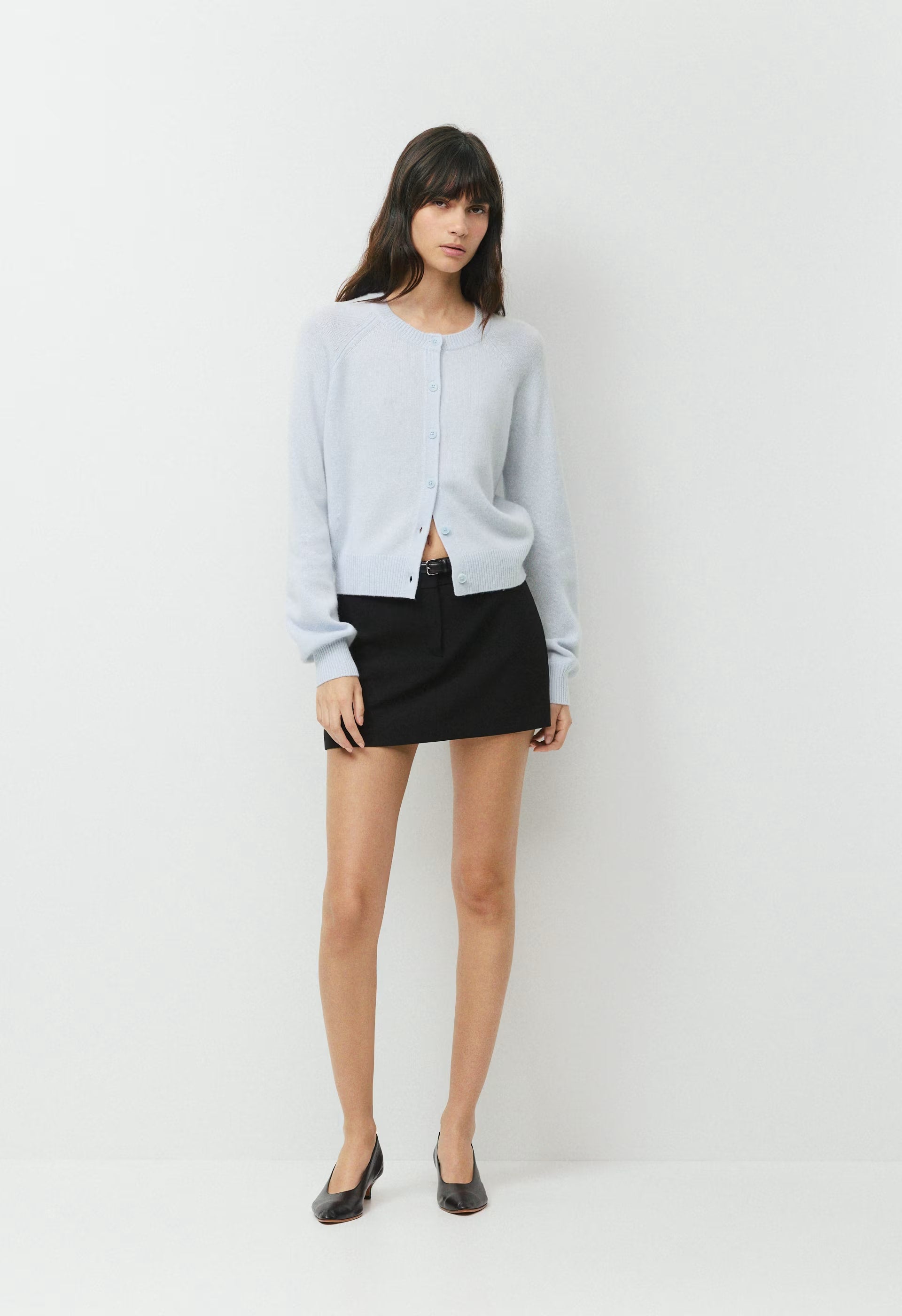 Essential Wool Cashmere London Cardigan - PLEIN AIR