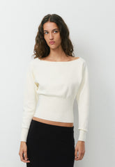 Crescendo Sweater - Wonder Yarn - LIGHT BIRCH