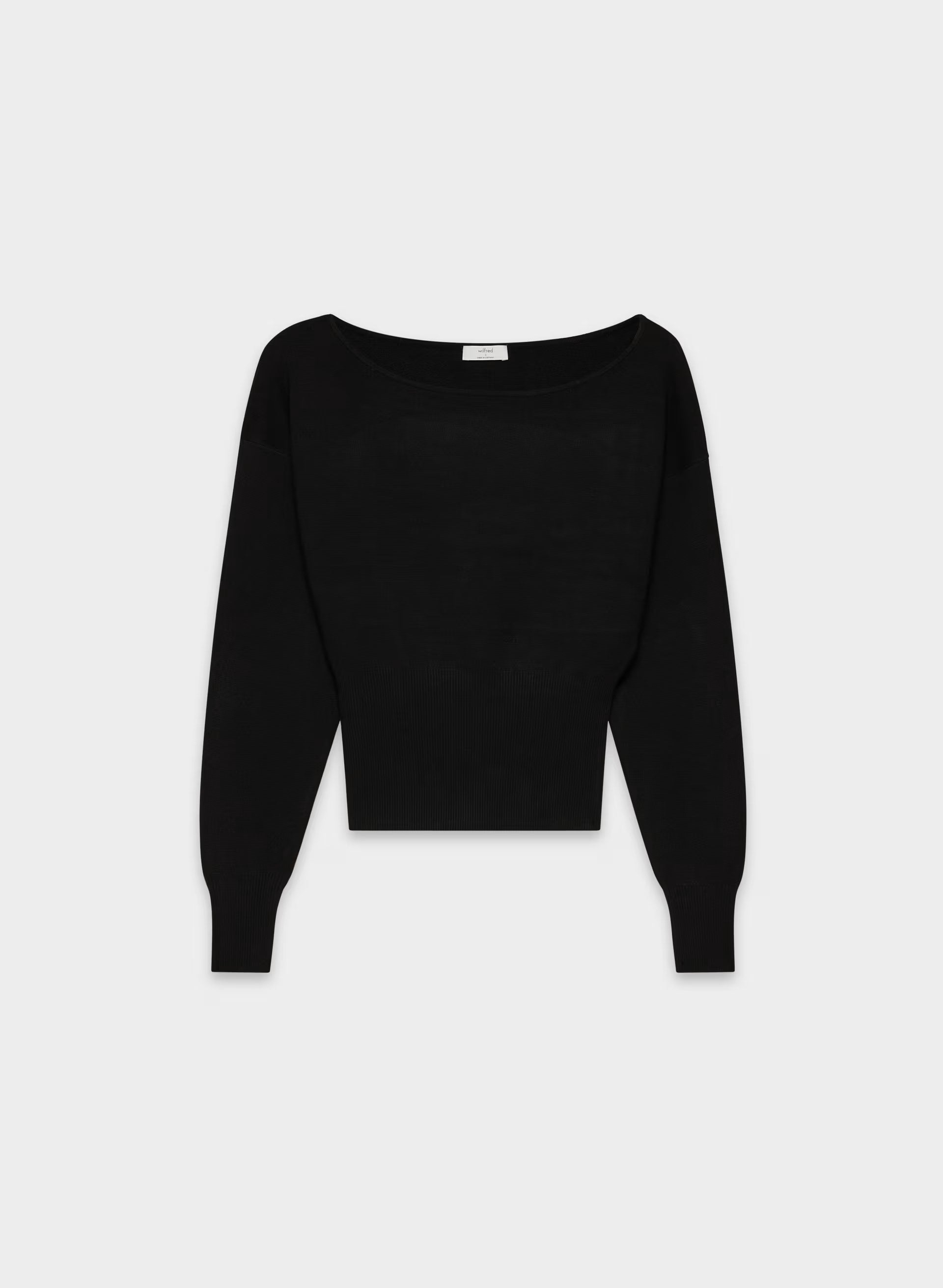 Crescendo Sweater - Wonder Yarn - BLACK