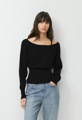 Crescendo Sweater - Wonder Yarn - BLACK