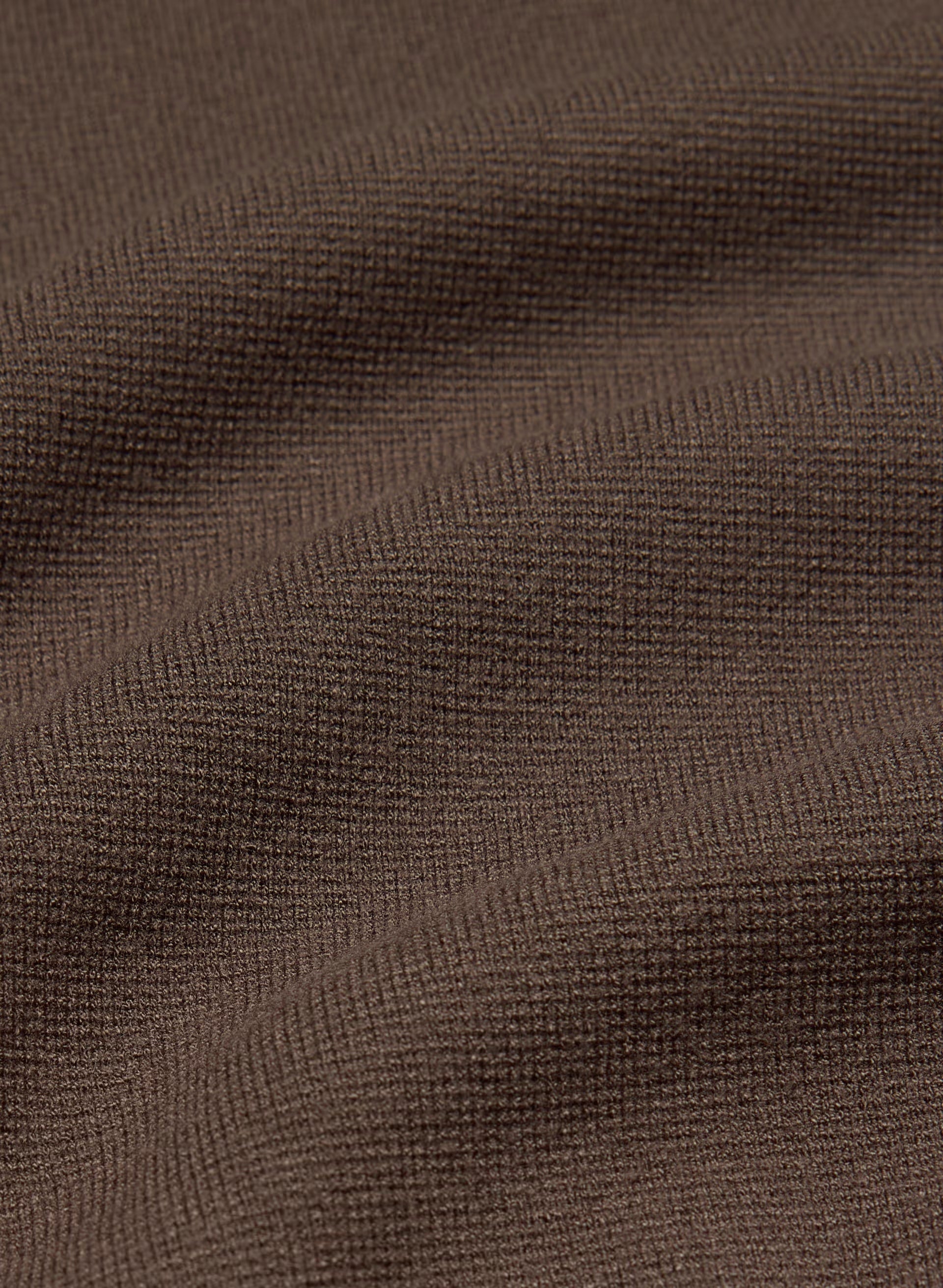 Crescendo Sweater - Wonder Yarn - RICH MOCHA BROWN