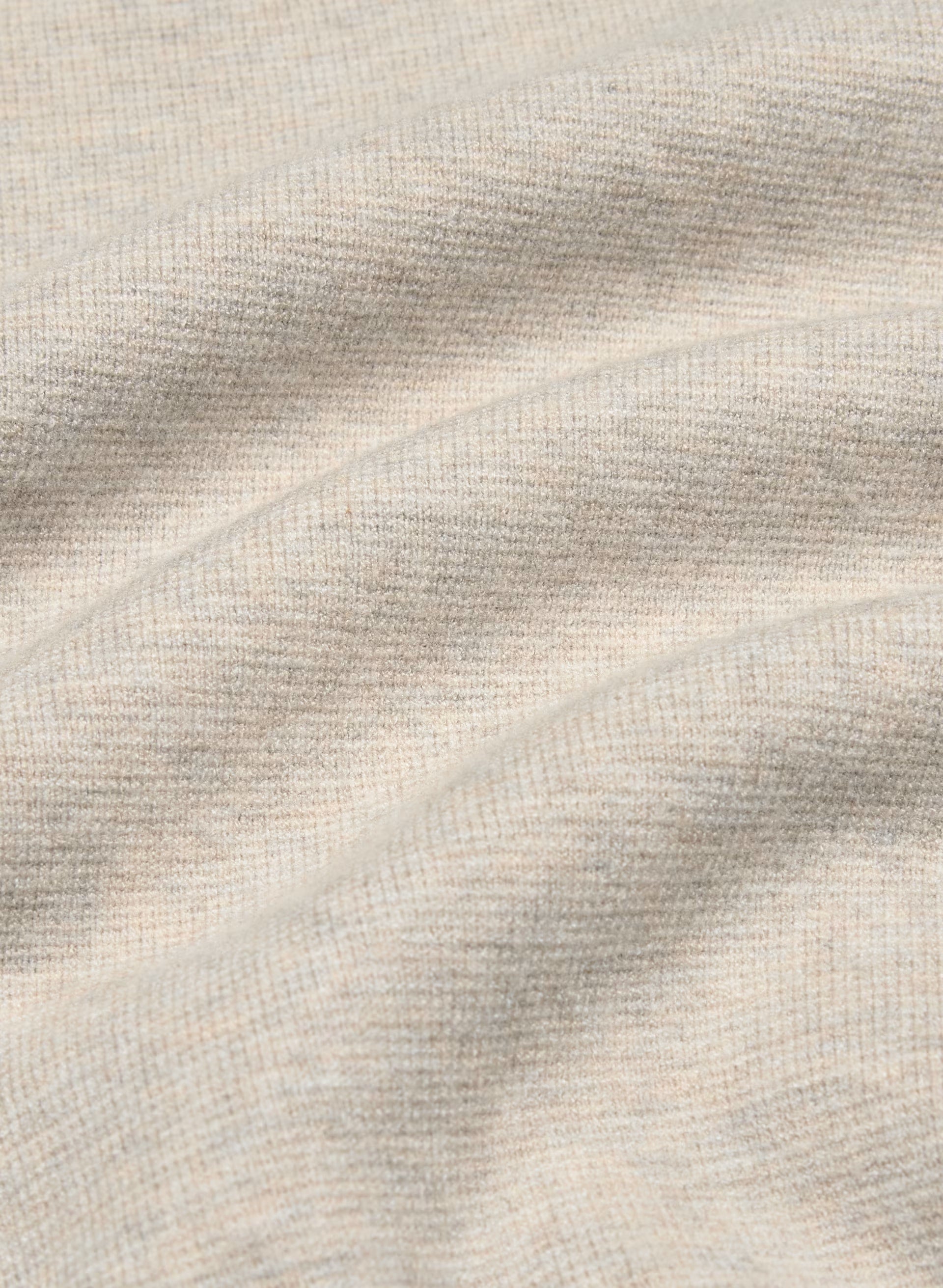 Crescendo Sweater - Wonder Yarn - HEATHER ECRU