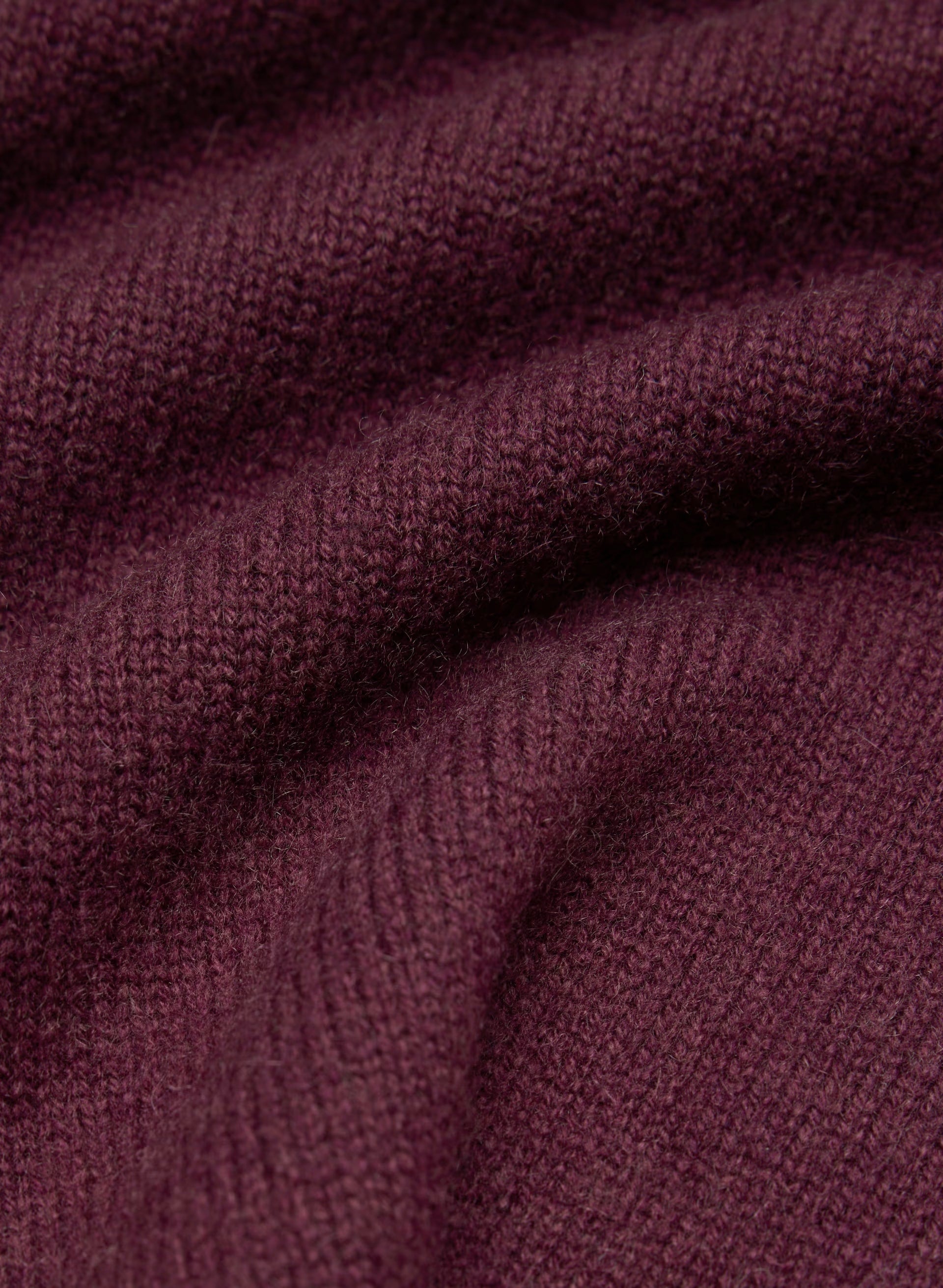 Essential Wool Cashmere Cherub Sweater - GALA PLUM