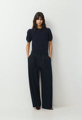 Essential Wool Cashmere Cherub Sweater - ADMIRAL NAVY