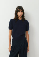 Essential Wool Cashmere Cherub Sweater - ADMIRAL NAVY