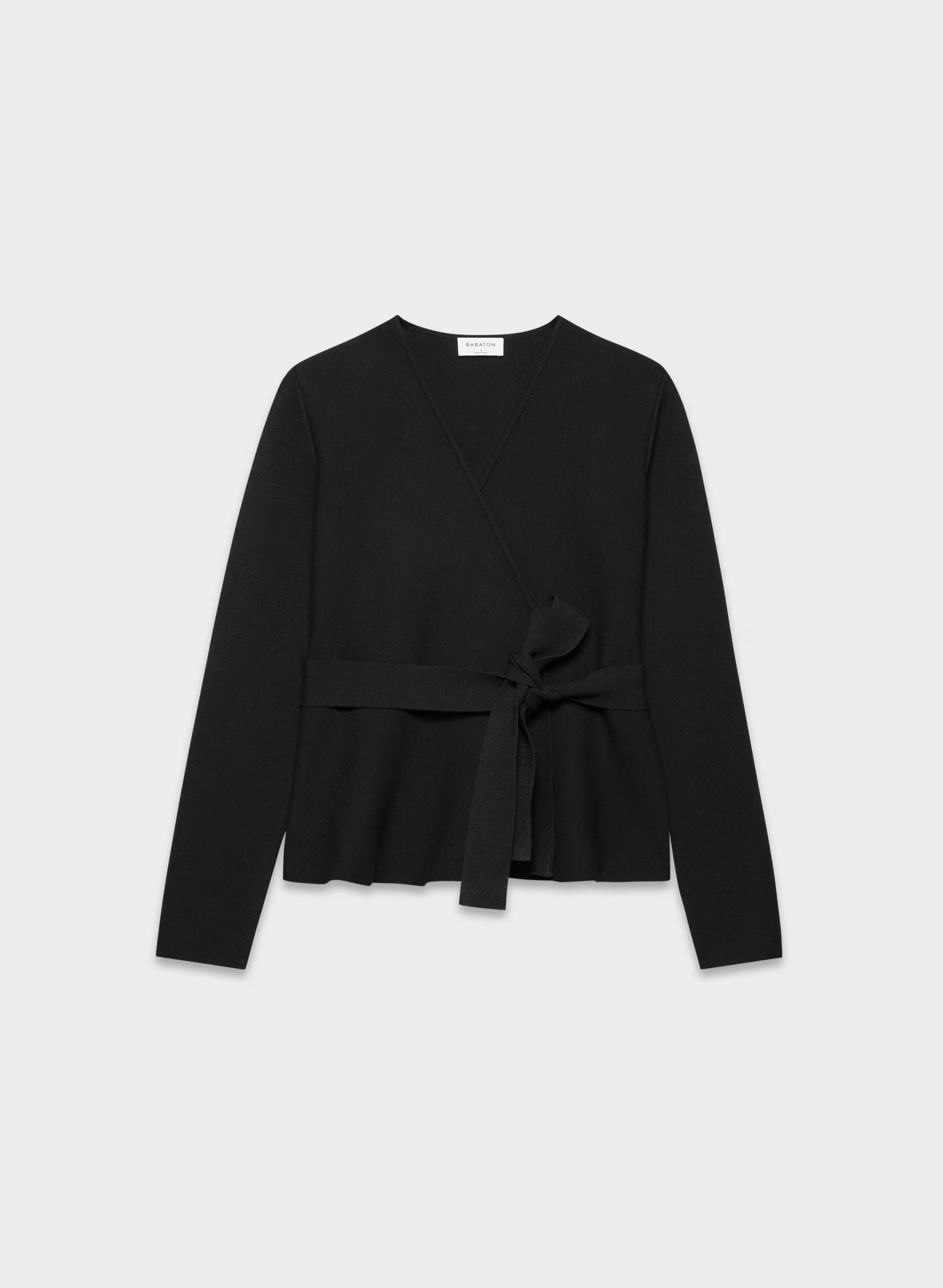 Commuro Cardigan - Wonder Yarn - BLACK