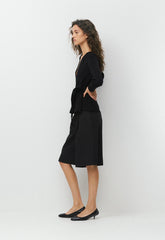 Commuro Cardigan - Wonder Yarn - BLACK