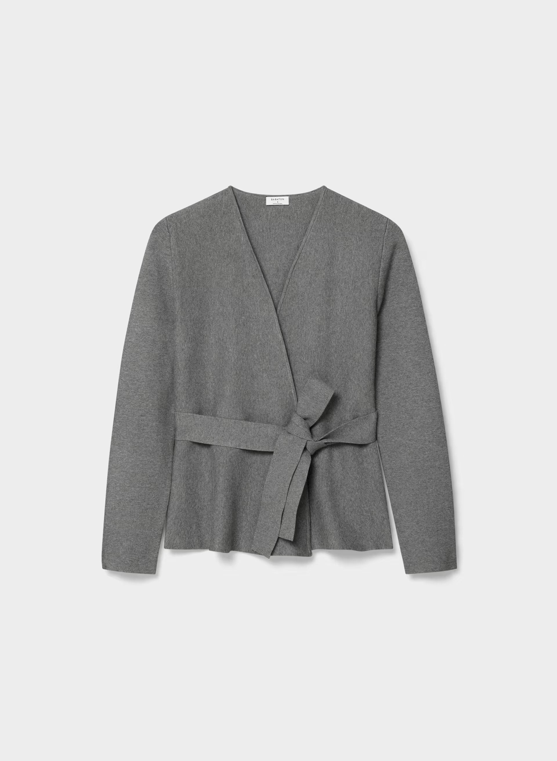 Commuro Cardigan - Wonder Yarn - HEATHER DARK GREY