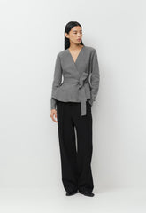 Commuro Cardigan - Wonder Yarn - HEATHER DARK GREY