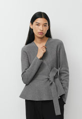Commuro Cardigan - Wonder Yarn - HEATHER DARK GREY