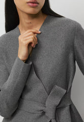 Commuro Cardigan - Wonder Yarn - HEATHER DARK GREY