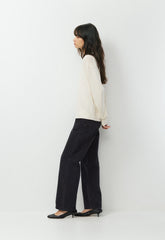 Essential Merino Wool View Sweater - LIGHT BIRCH