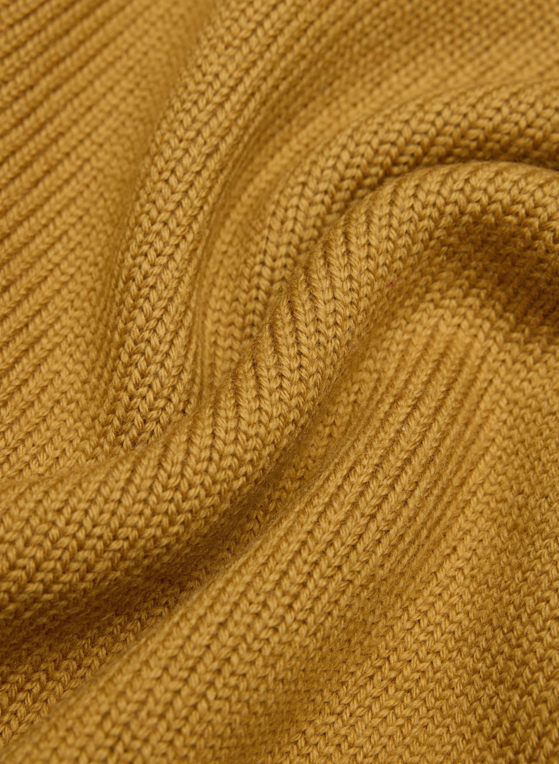 Essential Merino Wool View Sweater - SHERRY OCHRE