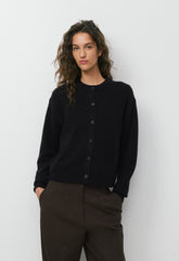 Essential Cashmere Acclaim Cardigan - BLACK