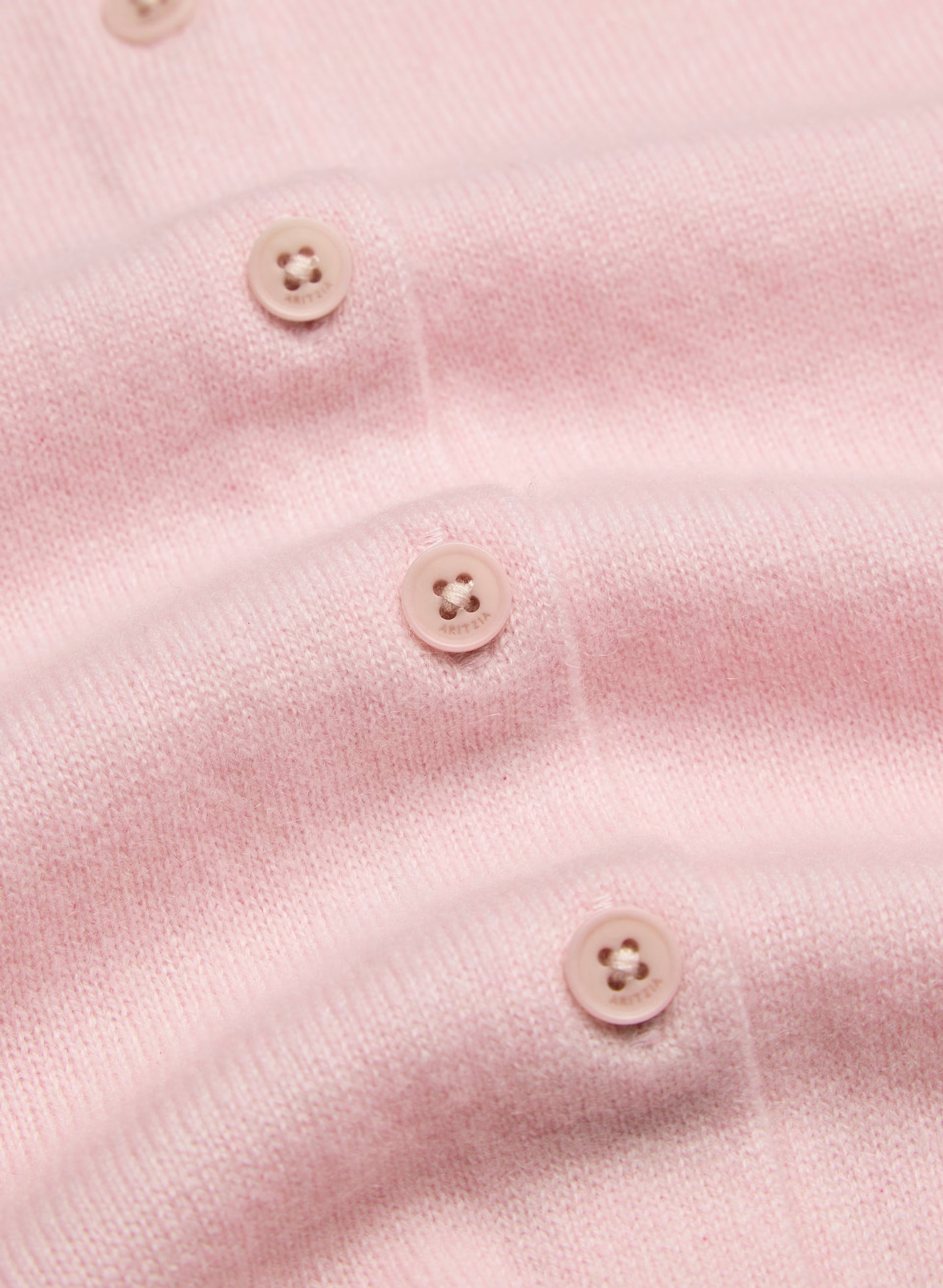 Bare Cashmere Noteworthy Shortsleeve Cardigan - MAGNOLIA