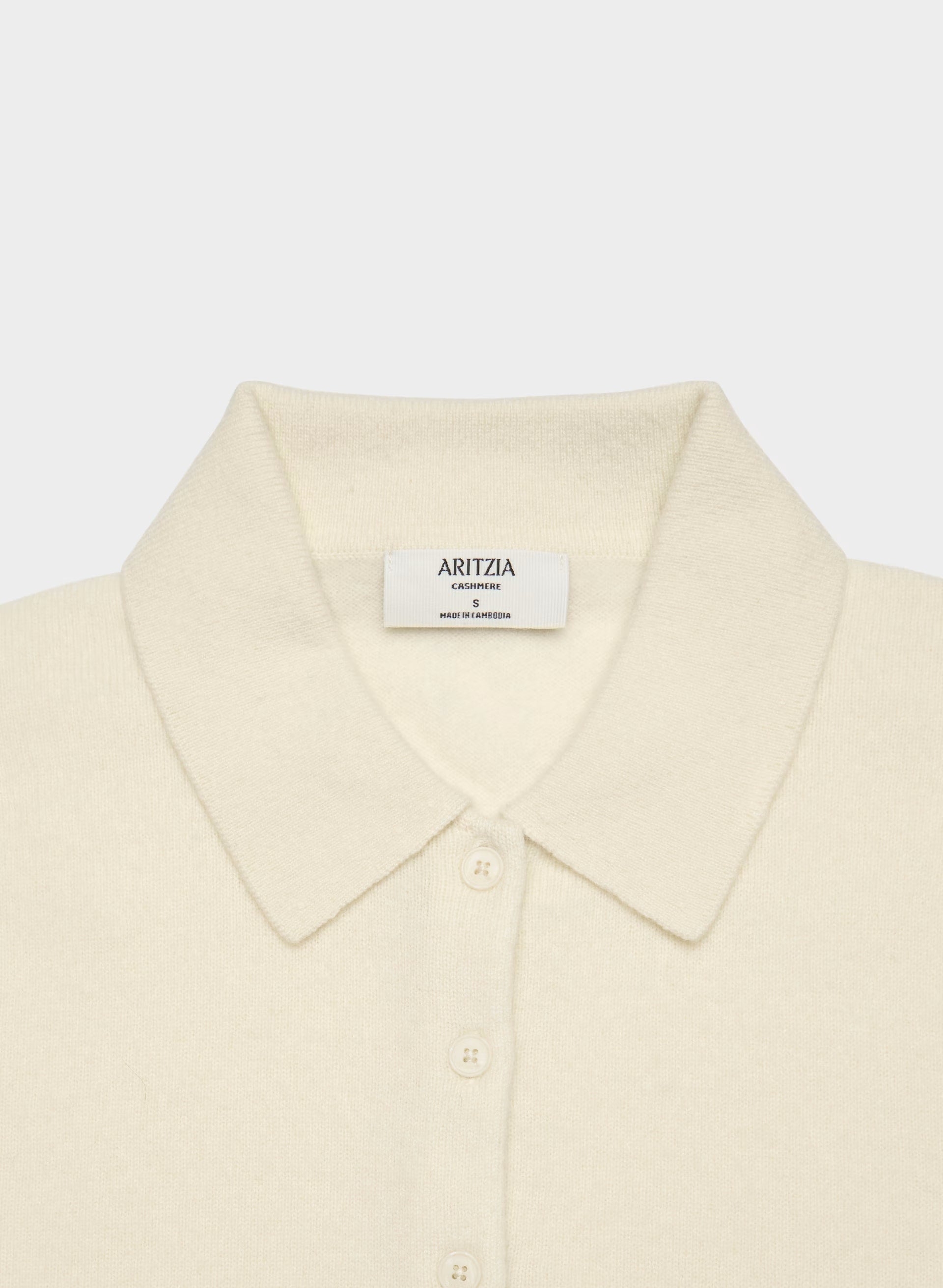 Bare Cashmere Cellini Sweater - SEASIDE CREAM