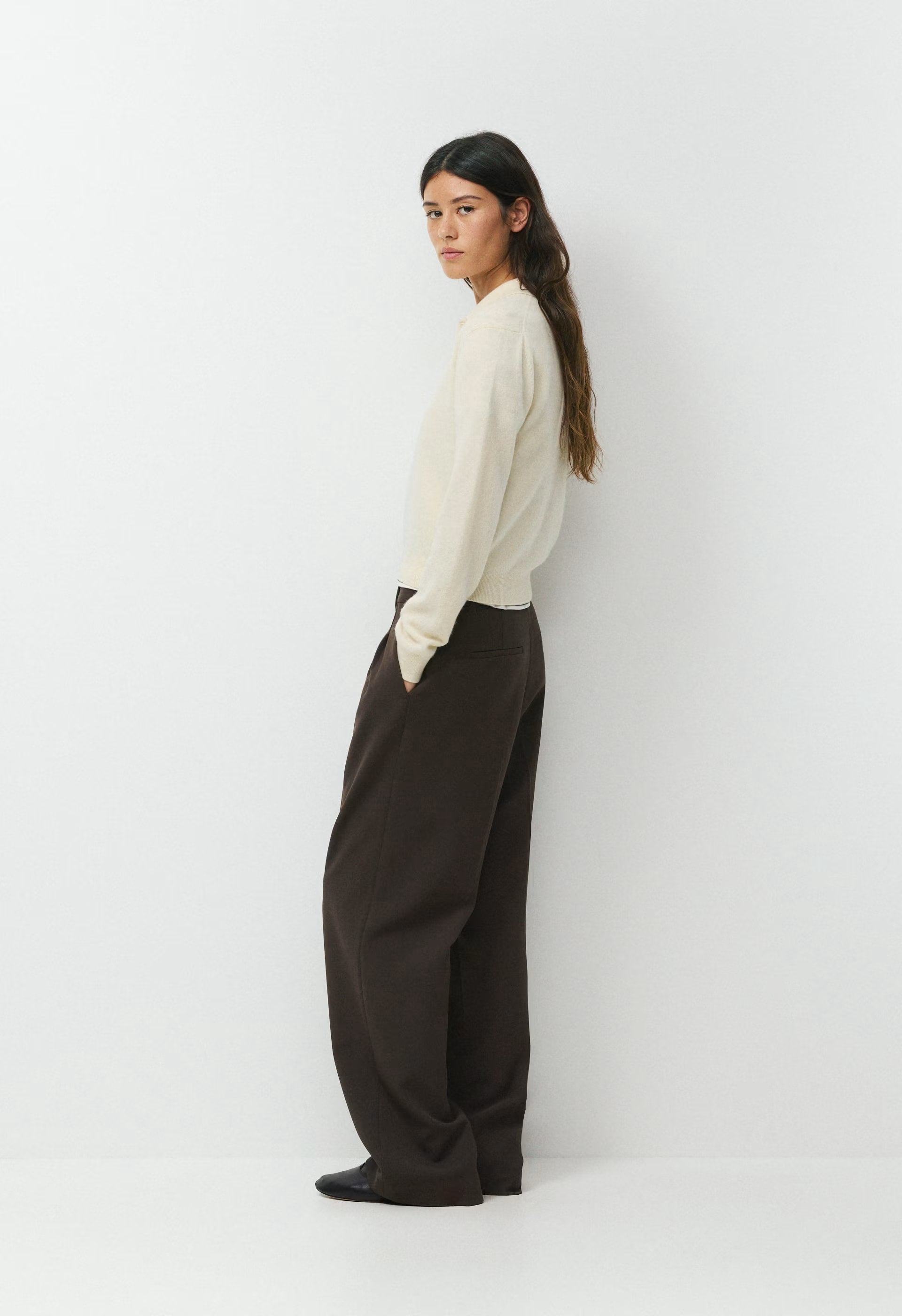 Bare Cashmere Cellini Sweater - SEASIDE CREAM