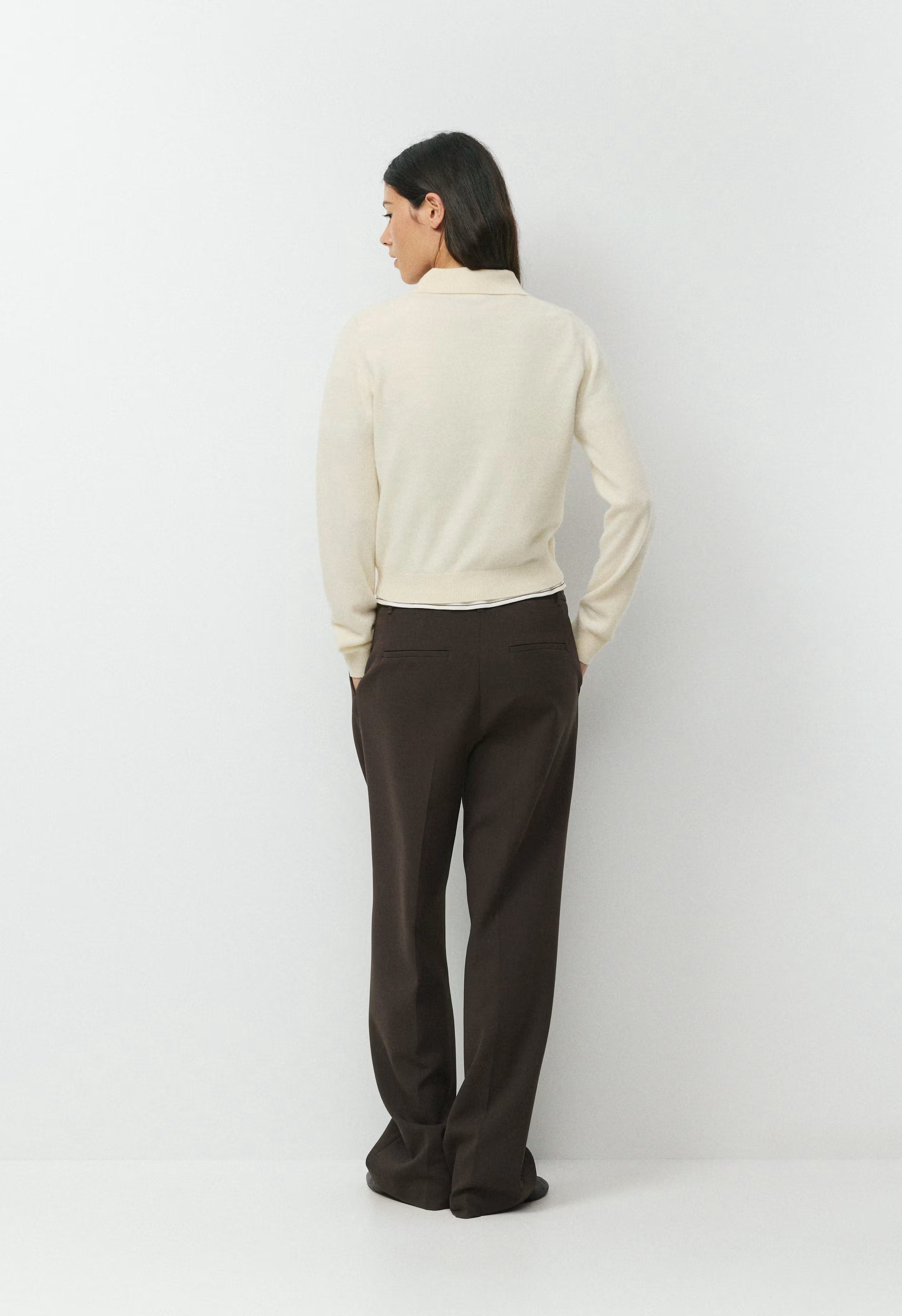 Bare Cashmere Cellini Sweater - SEASIDE CREAM