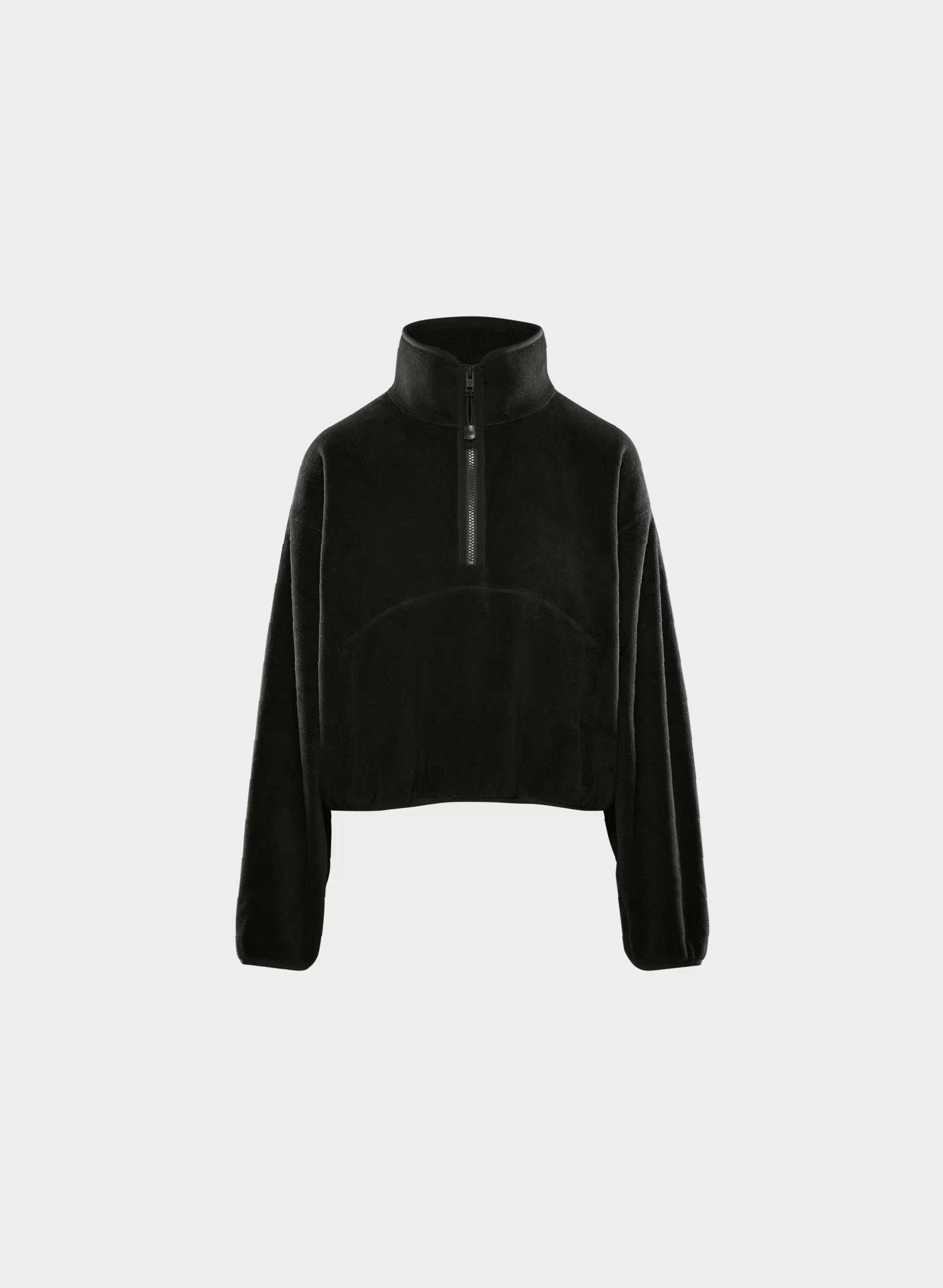 Terrain 1/2 Zip - Bigfoot Fleece - BLACK