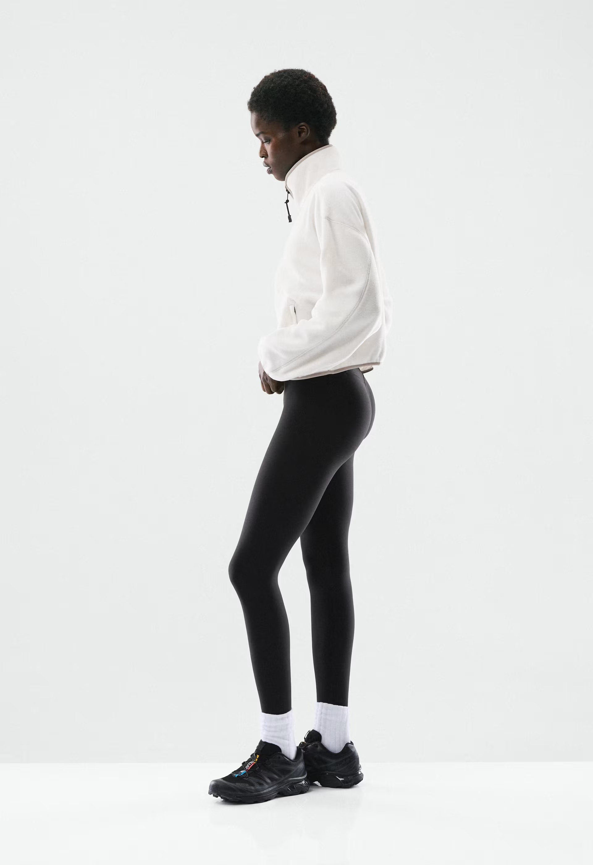 Terrain 1/2 Zip - Bigfoot Fleece - COLD FOAM WHITE