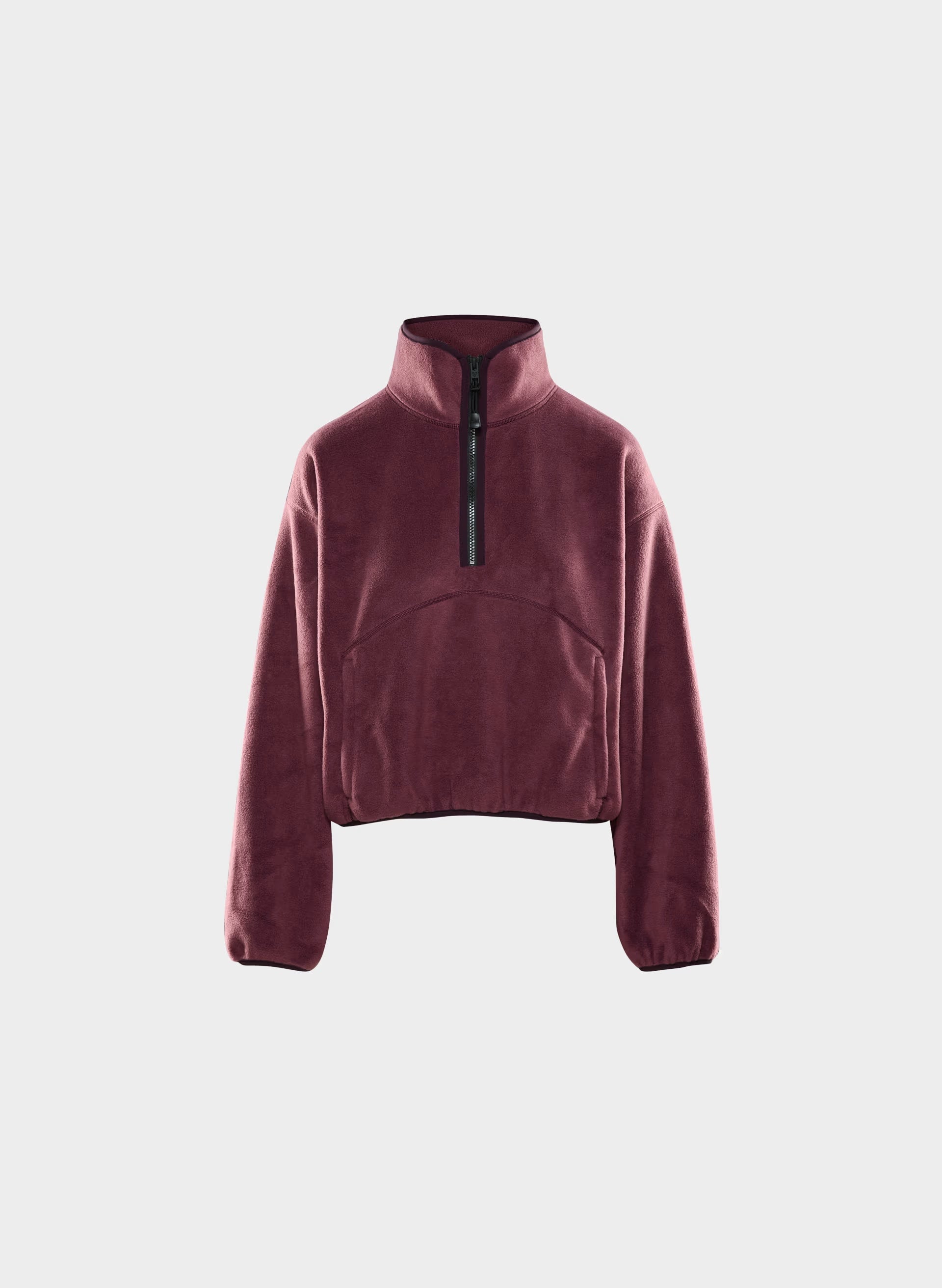 Terrain 1/2 Zip - Bigfoot Fleece - GALA PLUM